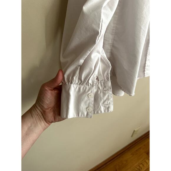 SO Goods For Life White Button-Down Shirt – Size L - Picture 3 of 4